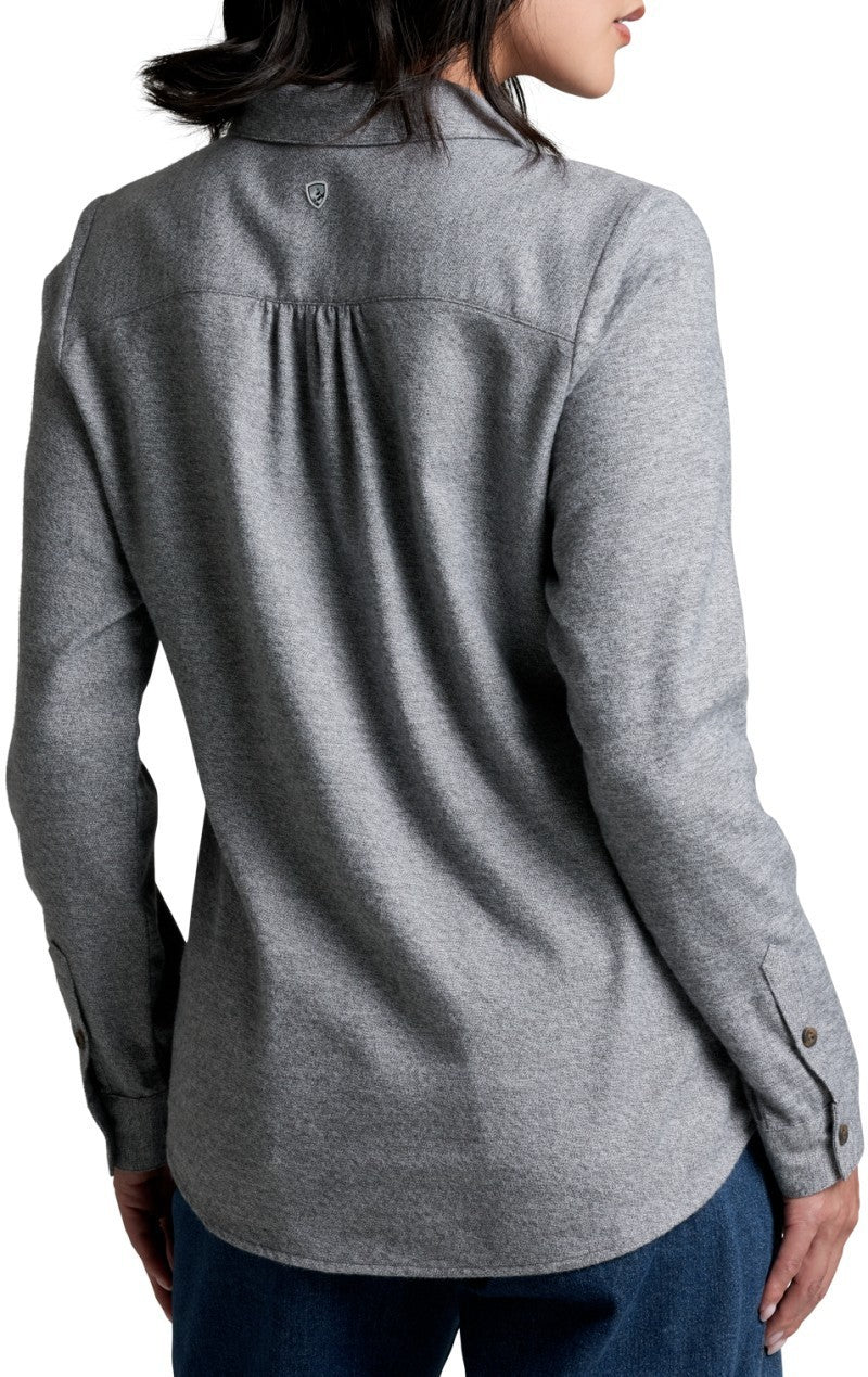 Whisper Flannel - Womens - shale 1