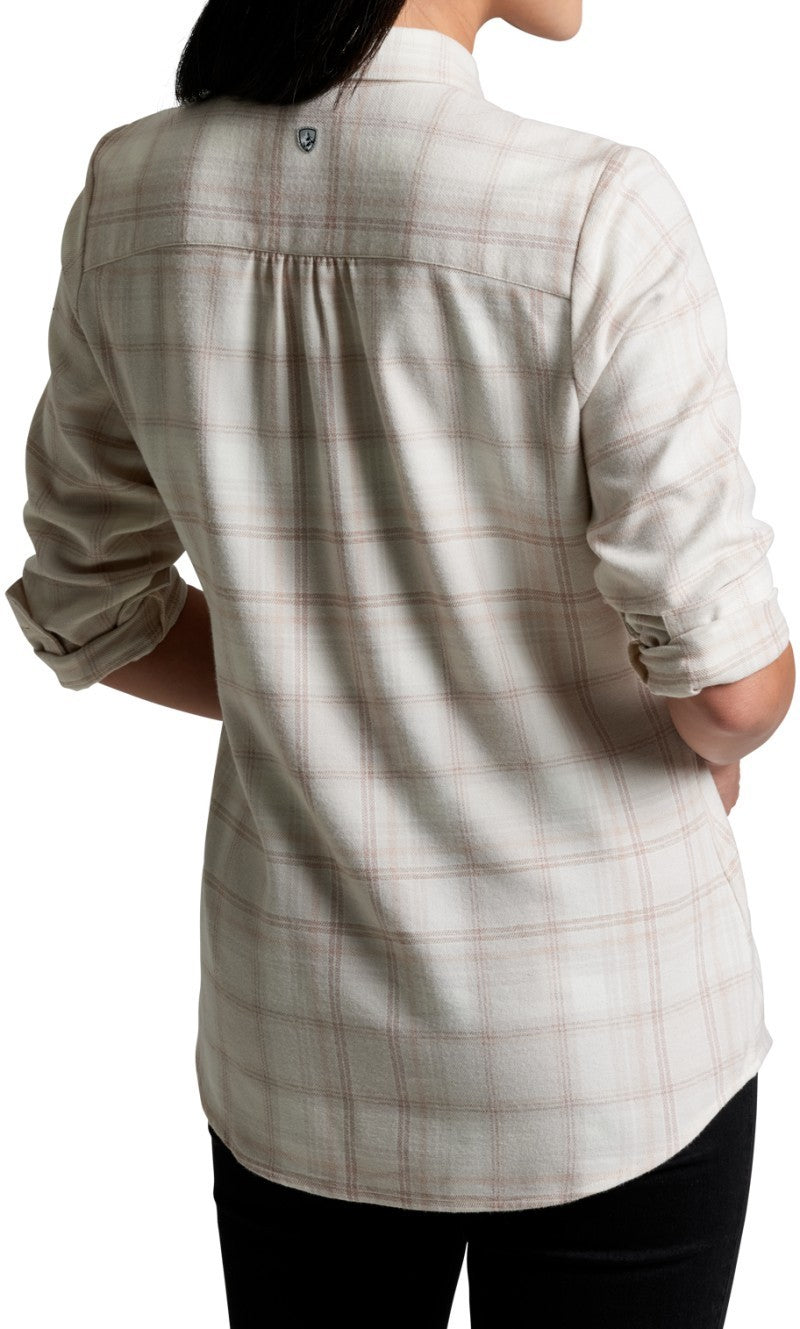 Whisper Flannel - Womens - vanilla 1