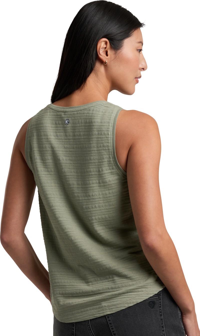 Willa Henley Tank - Womens - slate green 1