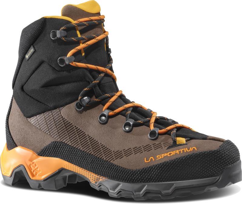 Aequilibrium Trek GTX - Mens - Chocolate / Papaya 2