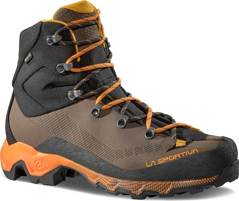 Aequilibrium Trek GTX - Mens - chocolate / papaya 1