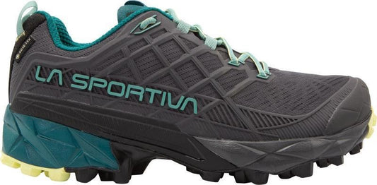 Akyra II GTX - Womens - carbon / juniper 1