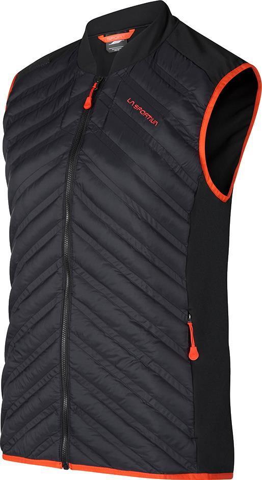Alya Vest - Womens - Black / Cherry Tomato 1