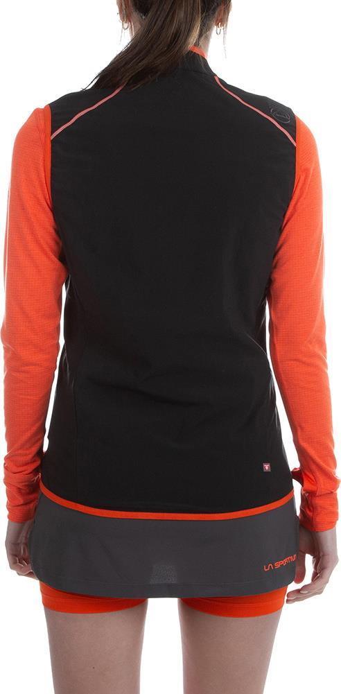 Alya Vest - Womens - Black / Cherry Tomato 4