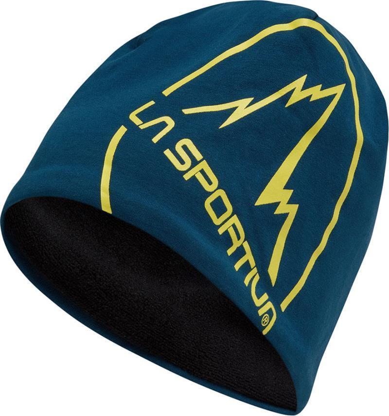 Circle Beanie - storm blue / lime punch 1