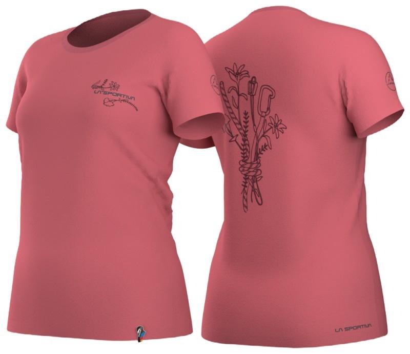 Climb Flower T-Shirt - Womens - rosebay 1