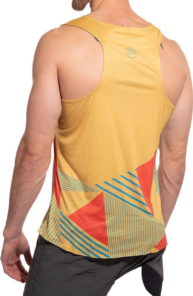 Comp Tank - Mens - Bamboo / Cherry Tomato 3