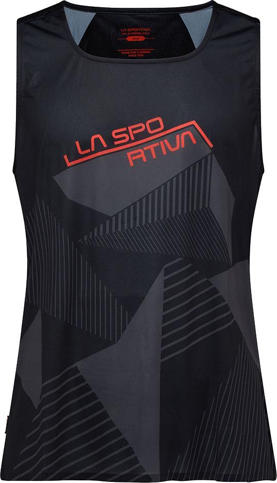 Comp Tank - Mens - Black / Cherry Tomato 1