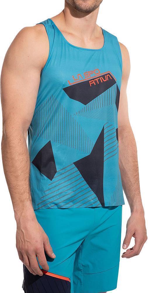 Comp Tank - Mens - Tropic Blue / Deep Sea 3