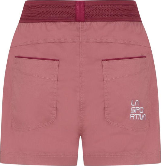Joya Shorts - Womens - blush / red plum 1