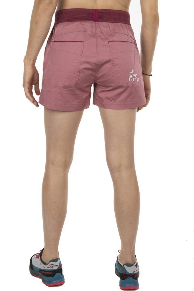 Joya Shorts - Womens - blush / red plum 1