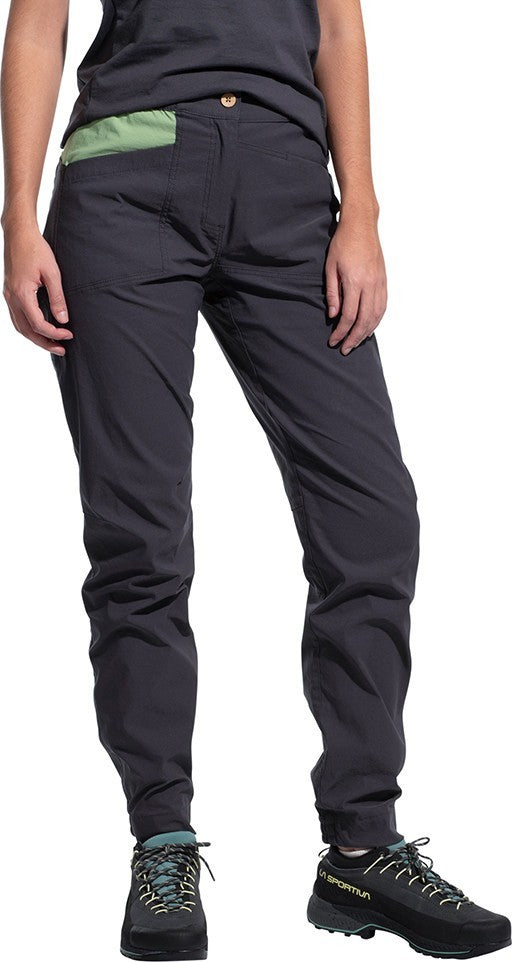 Mantra Pants - Womens - onyx / aspen green 1