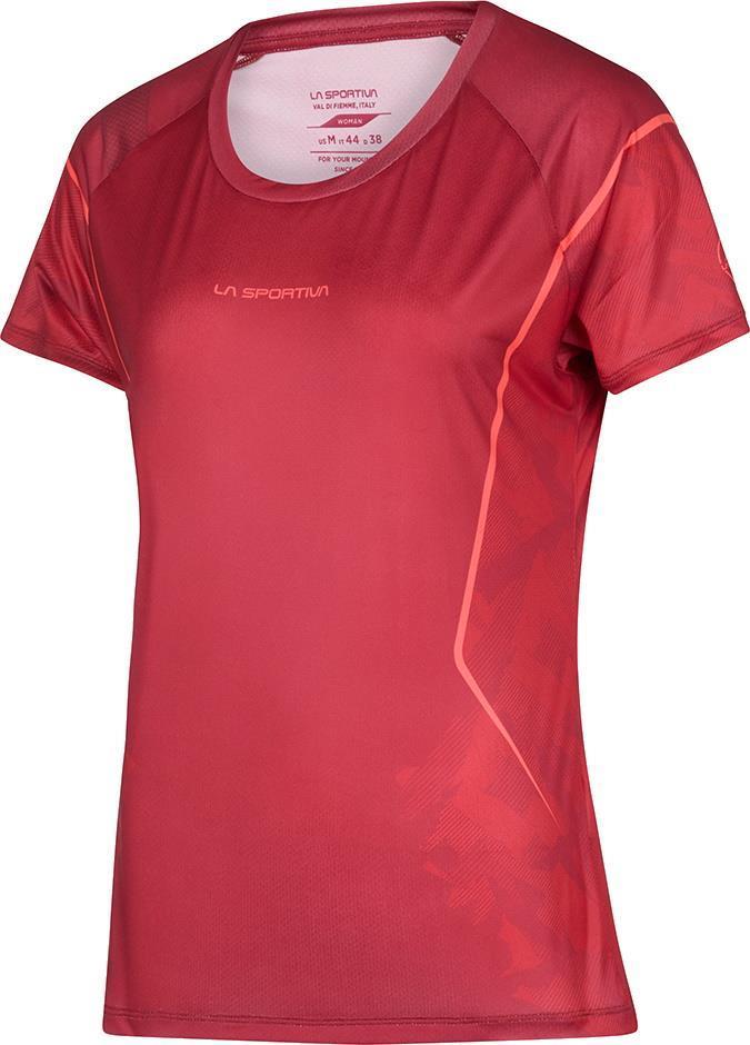 Pacer T-Shirt - Womens - velvet / cherry tomato 1