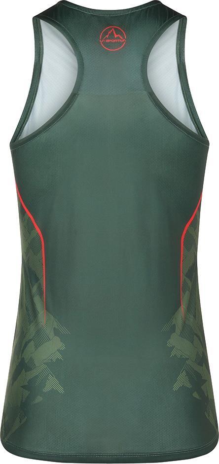 Pacer Tank - Womens - Forest / Green Banana 2