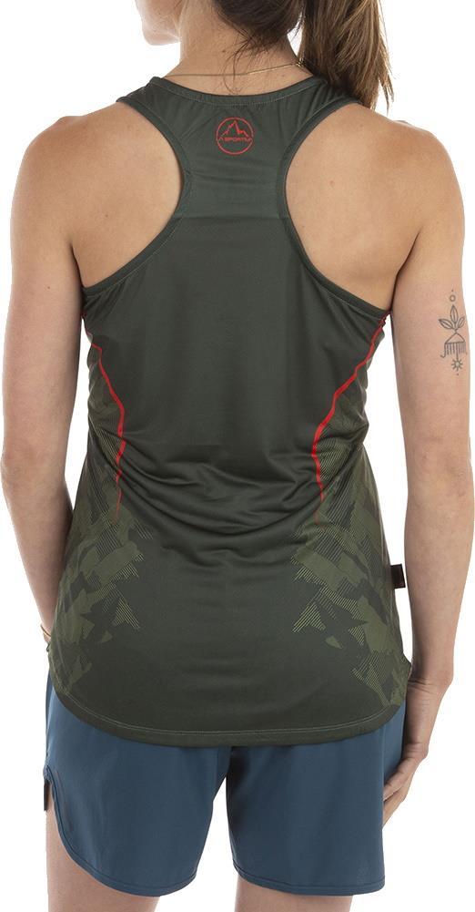 Pacer Tank - Womens - Forest / Green Banana 4