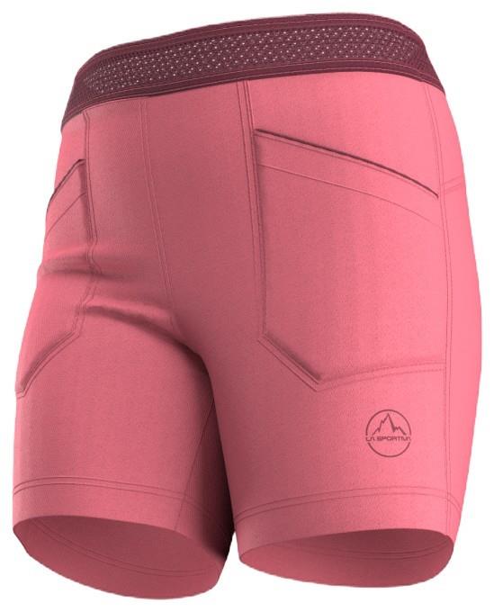 Roots Shorts - Womens - rosebay / redwood 1