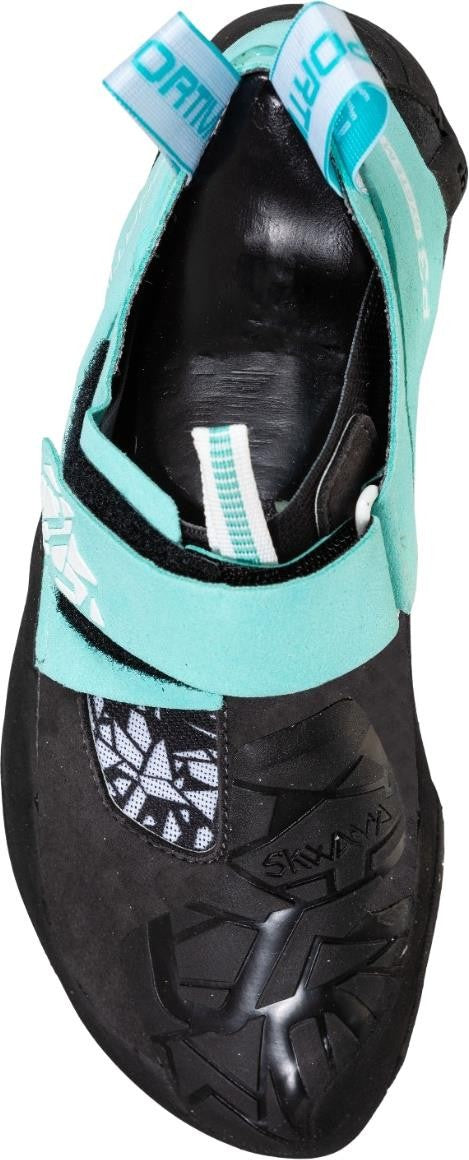 Skwama Vegan - Womens - carbon / turquoise 1