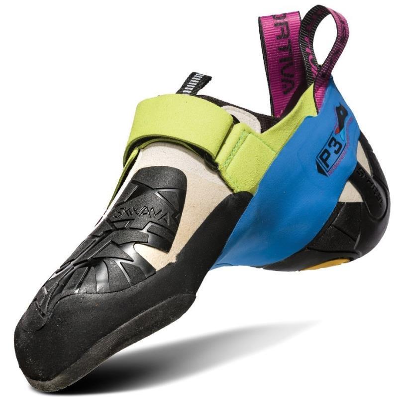 Skwama - Womens - Apple Green / Cobalt Blue 3