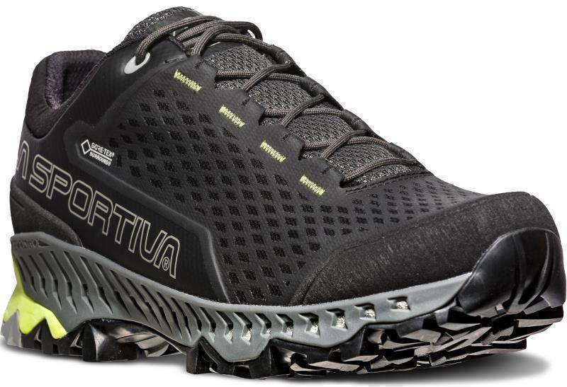 Spire GTX - Mens - Carbon / Apple Green 2