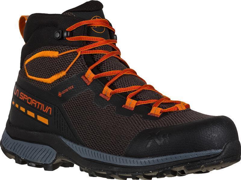 TX Hike Mid GTX - Mens - Carbon / Saffron 1