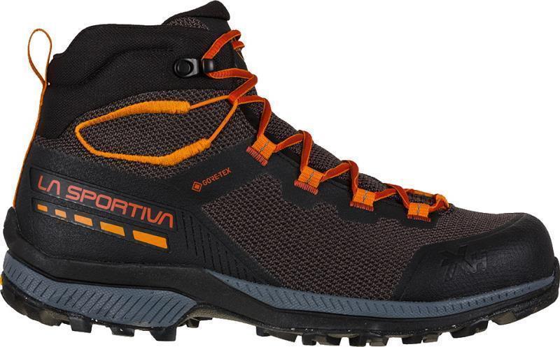 TX Hike Mid GTX - Mens - Carbon / Saffron 2