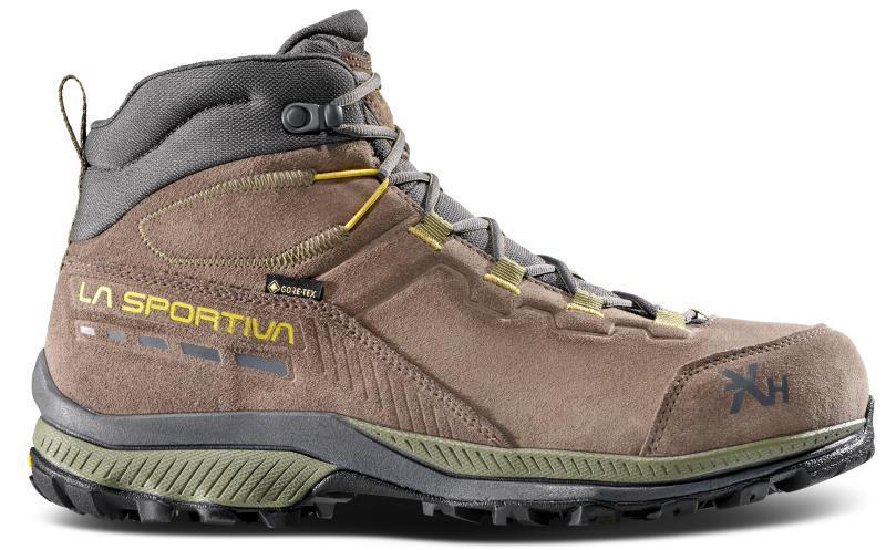 TX Hike Mid Leather GTX - Mens - Taupe / Moss 2