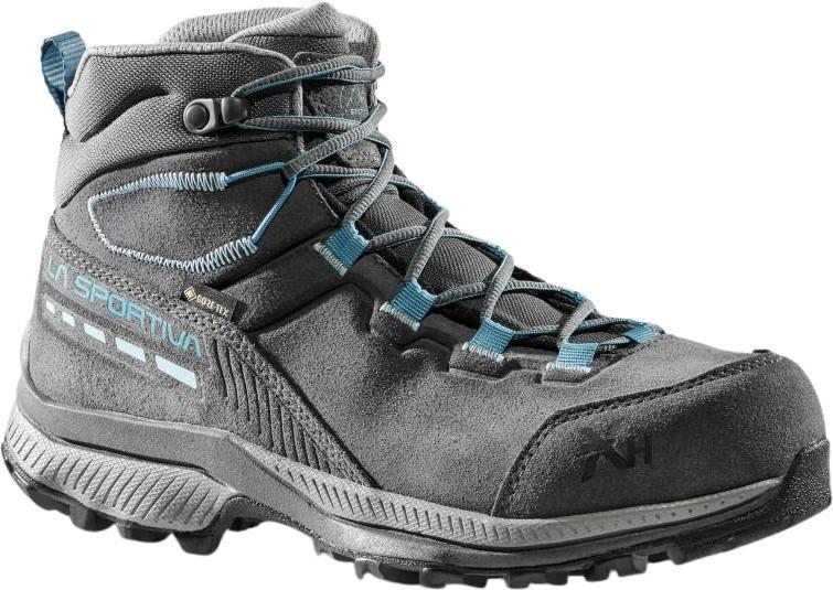 TX Hike Mid Leather GTX - Womens - Carbon / Lagoon 1