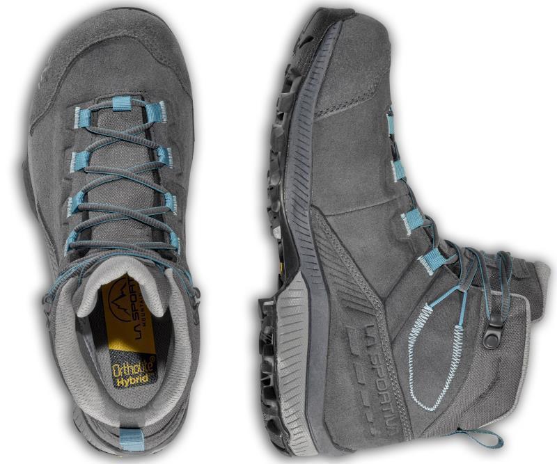 TX Hike Mid Leather GTX - Womens - Carbon / Lagoon 6
