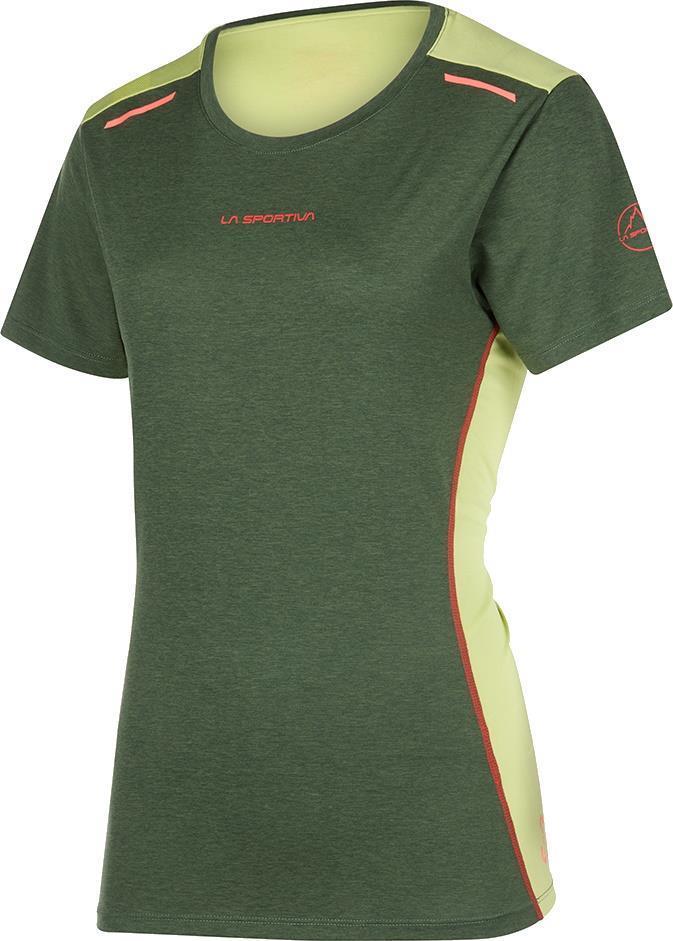 Tracer T-Shirt - Womens - forest / green banana 1