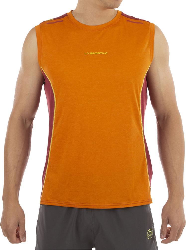 Tracer Tank - Mens - hawaiian sun / sangria 1