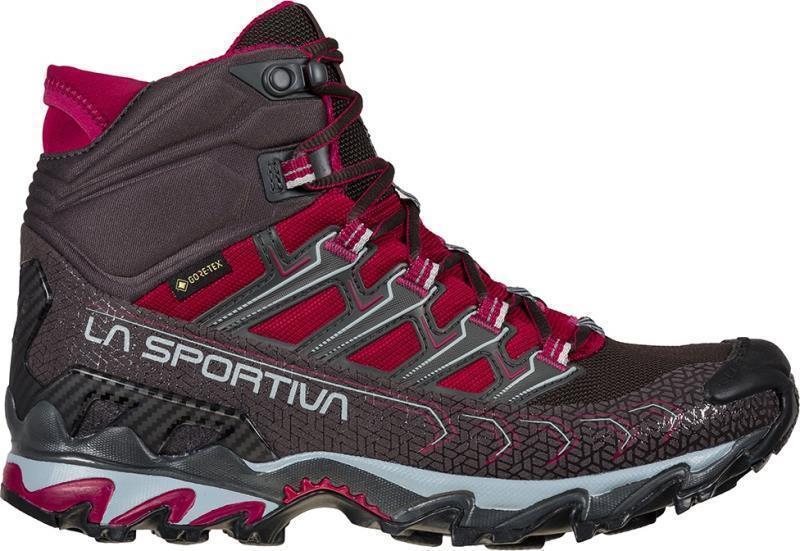Ultra Raptor II Mid GTX - Womens - Carbon / Red Plum 2