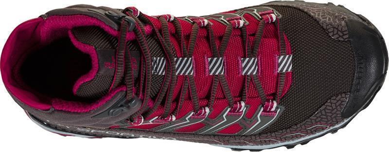 Ultra Raptor II Mid GTX - Womens - Carbon / Red Plum 3