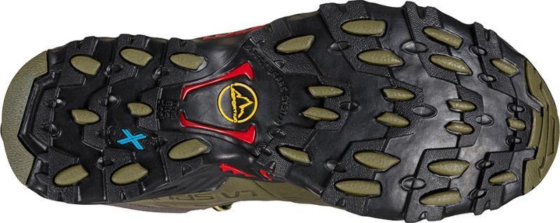 Ultra Raptor II Mid Leather GTX - Mens - Ivy / Tango Red 4