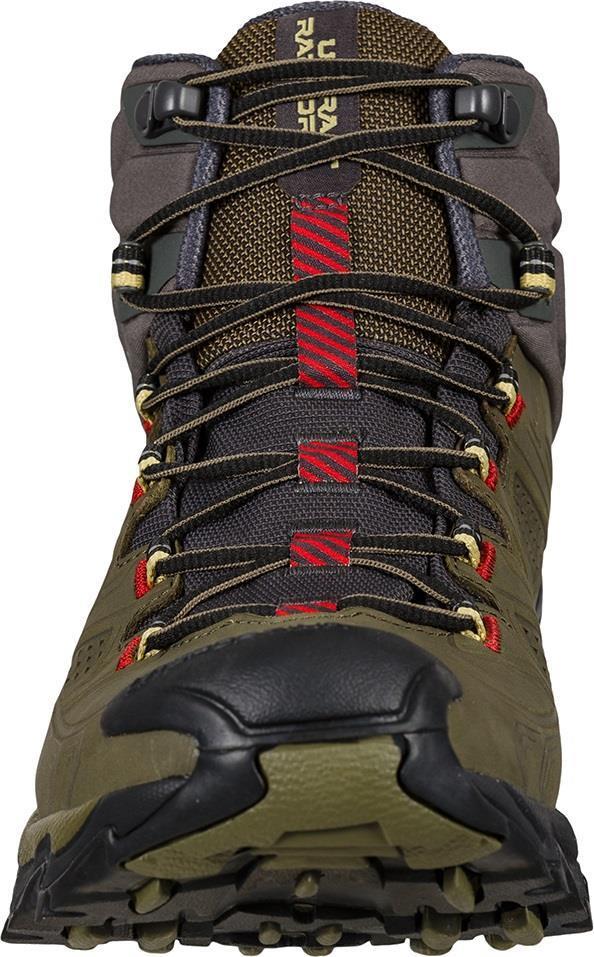 Ultra Raptor II Mid Leather GTX - Mens - Ivy / Tango Red 5