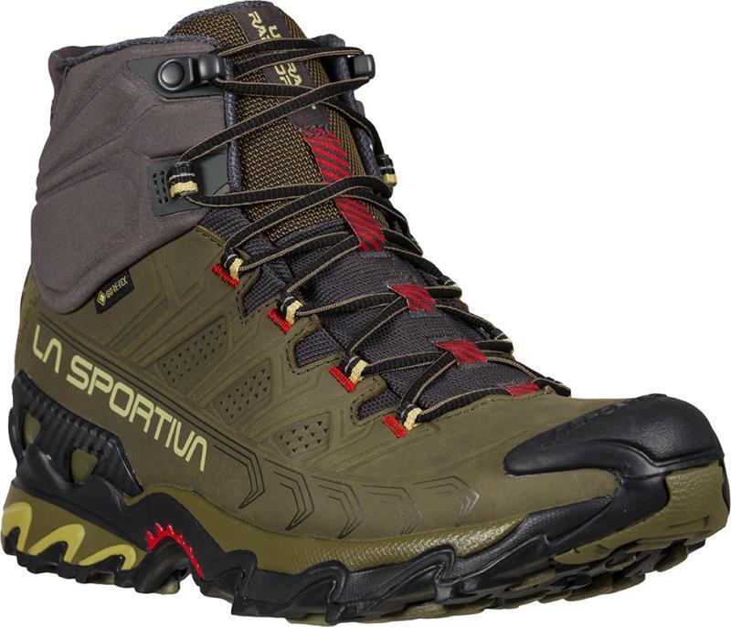 Ultra Raptor II Mid Leather GTX - Mens - Ivy / Tango Red 1
