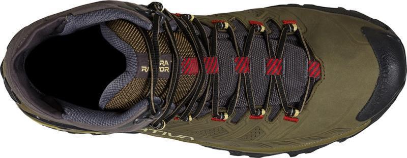 Ultra Raptor II Mid Leather GTX - Mens - Ivy / Tango Red 3