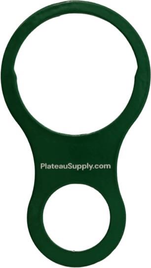 Narrow Mouth Aluminum Tether for 16 oz / 32 oz Bottles - dark green 1