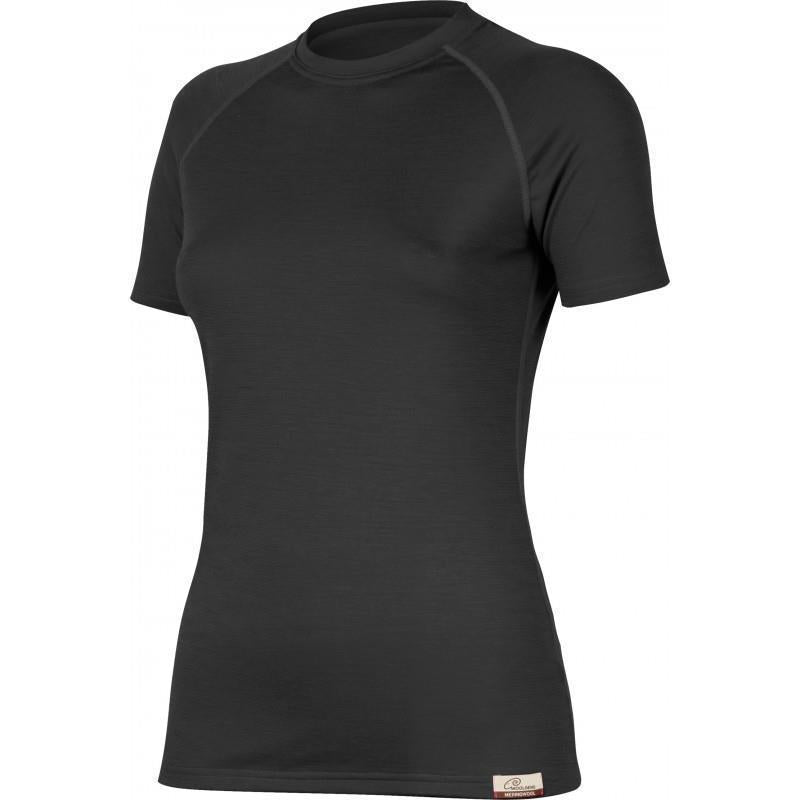 VPO 100% Merino Wool SS T-Shirt - Womens - Black (9090) 1