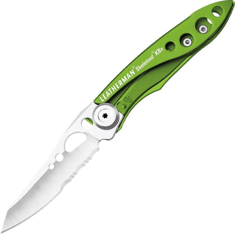 Skeletool KBX Knife - No Sheath - Sublime Green 1