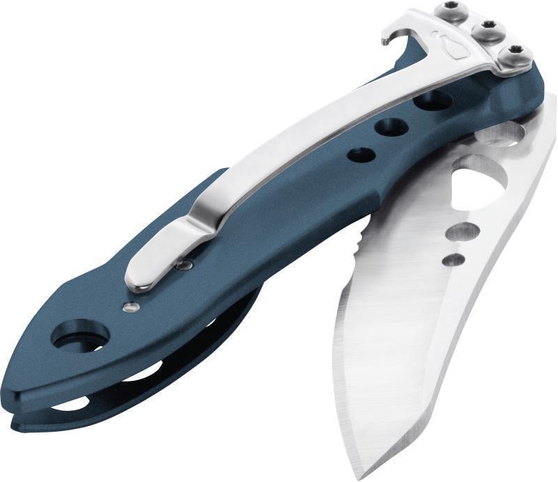Skeletool KBX Knife - No Sheath - Peg - denim blue 1