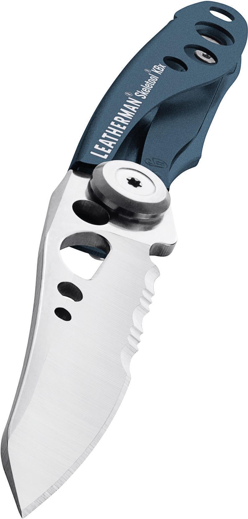 Skeletool KBX Knife - No Sheath - Peg - denim blue 1
