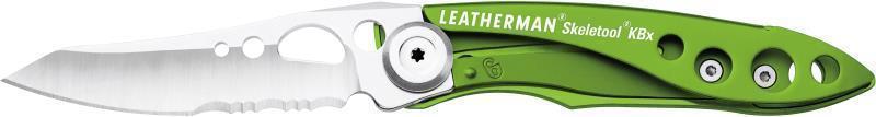 Skeletool KBX Knife - No Sheath - Peg - sublime green 1