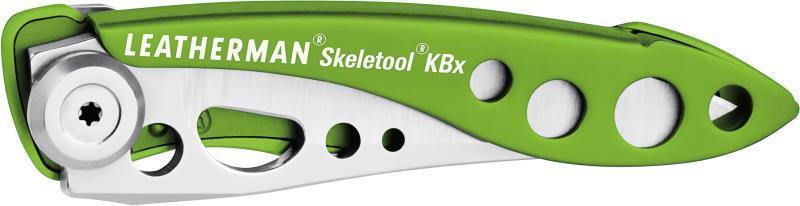 Skeletool KBX Knife - No Sheath - Peg - sublime green 1