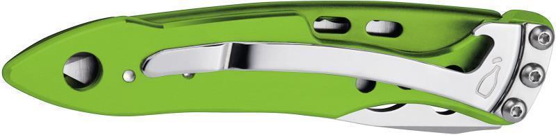 Skeletool KBX Knife - No Sheath - Peg - sublime green 1