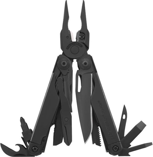 Surge - 4-Pocket Nylon Medium Sheath - Black 1