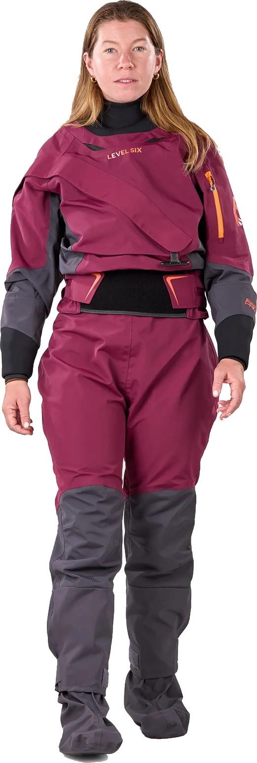 Freya Drysuit - Womens - mahogany 1