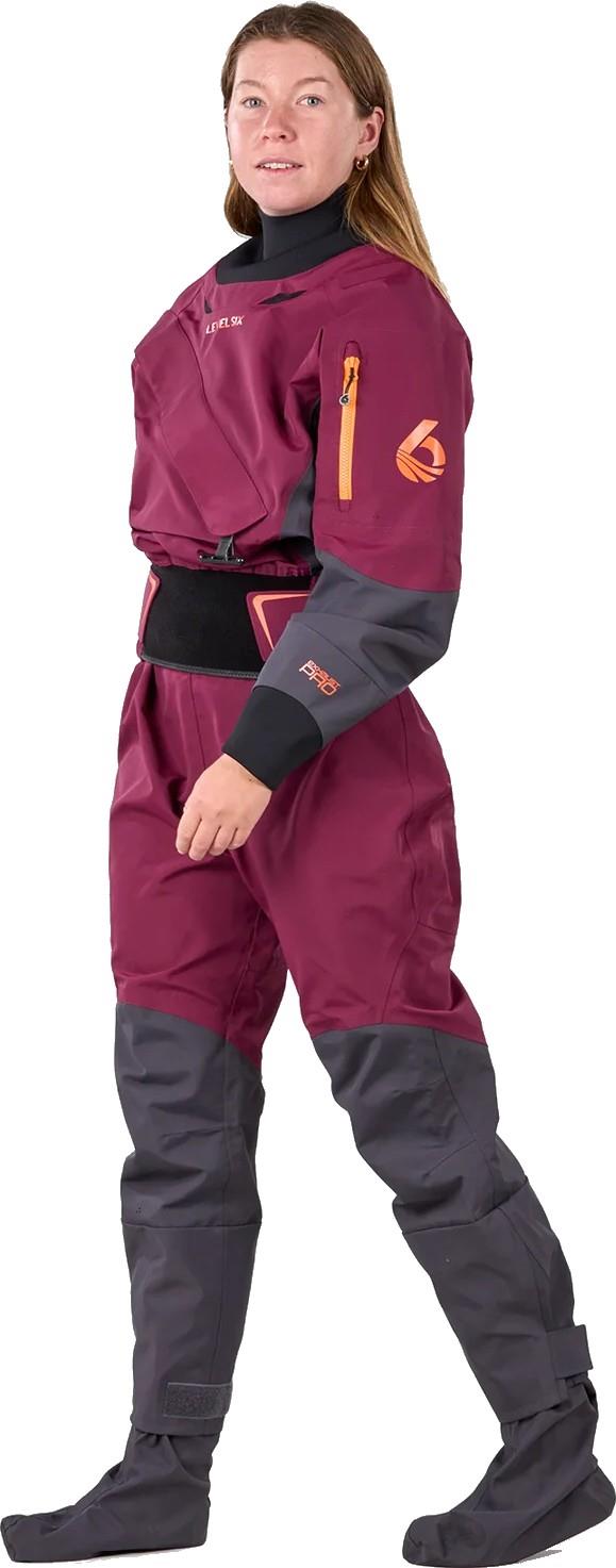 Freya Drysuit - Womens - mahogany 1