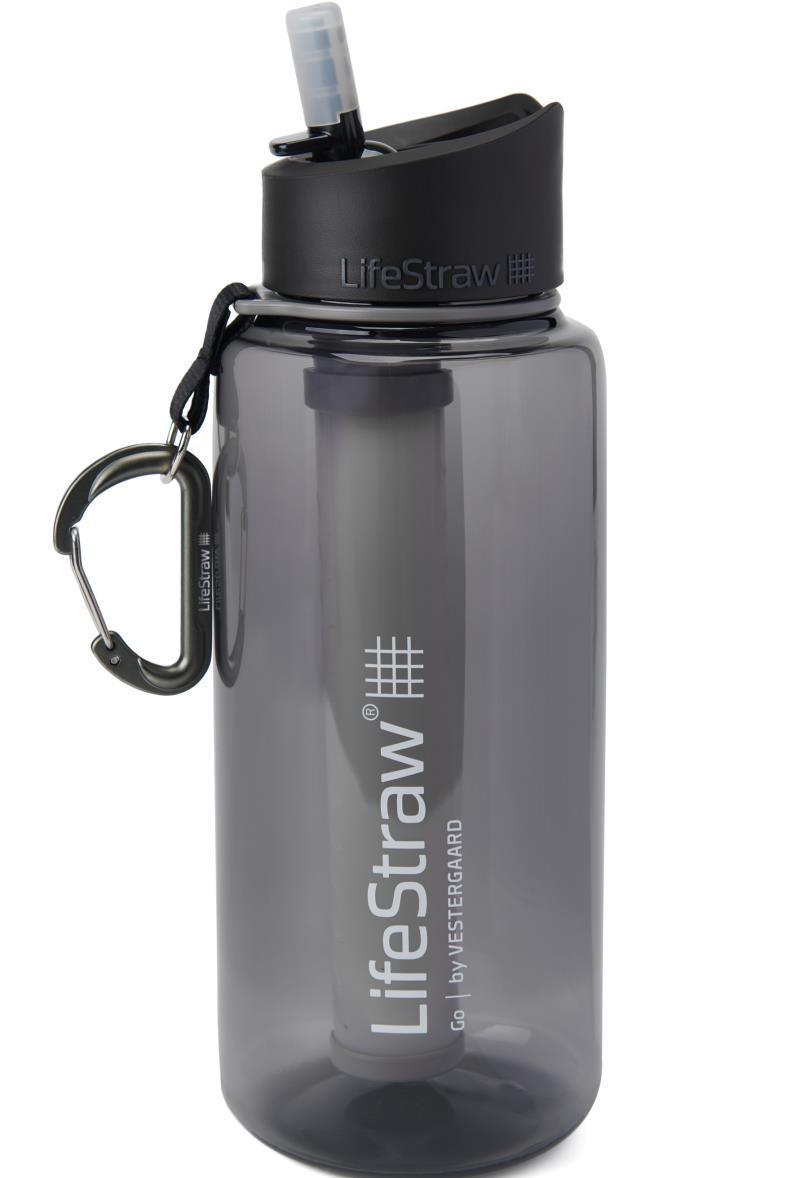 Go Bottle - 1L / 33oz - Gray 1