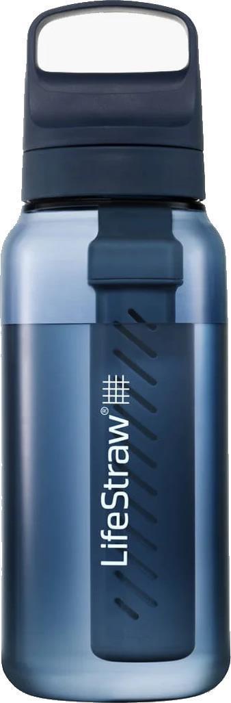 Go Bottle with Filter - 1L / 33oz - Aegean Sea 1