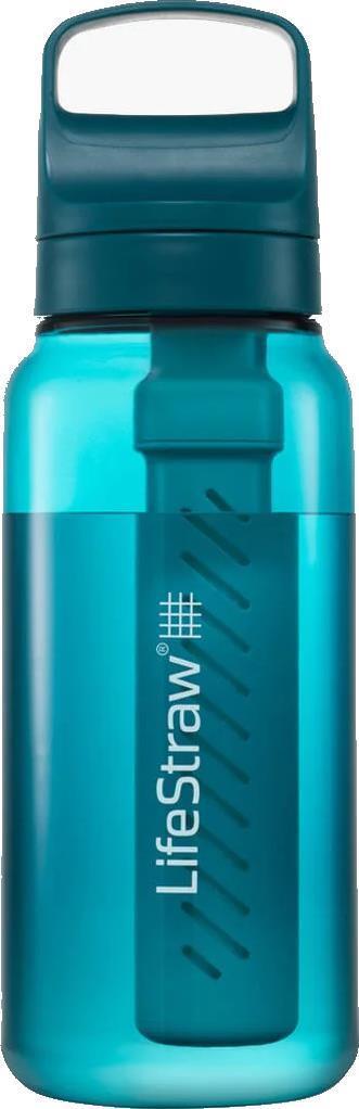 Go Bottle with Filter - 1L / 33oz - laguna teal 1